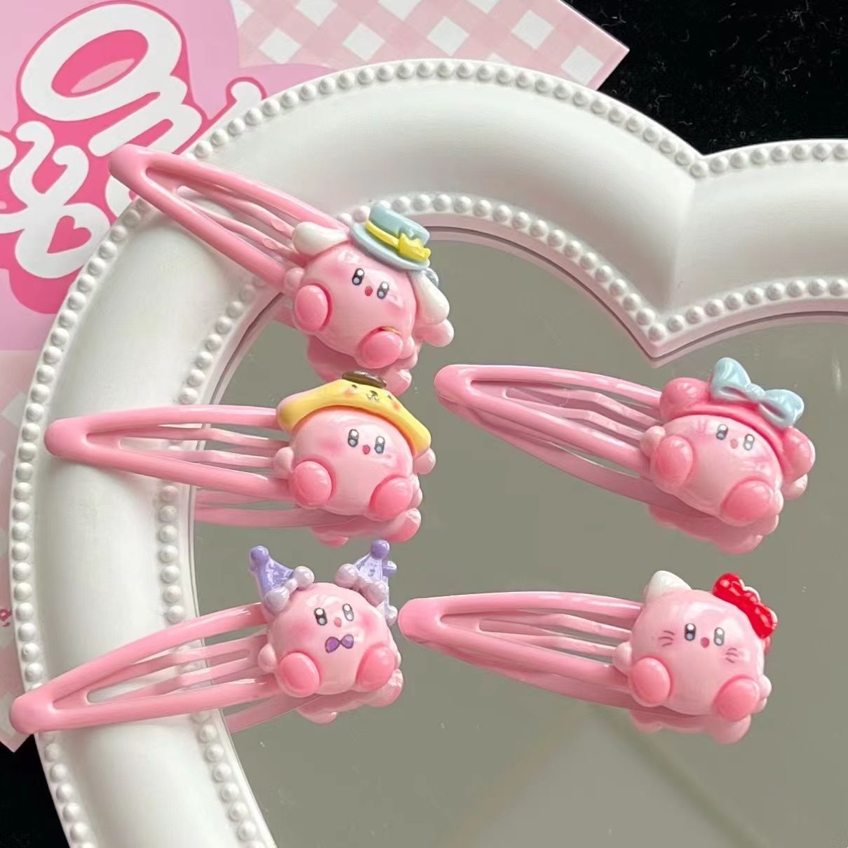 Hair Bundles - 1 ~ 10 adet Sevimli Kirby