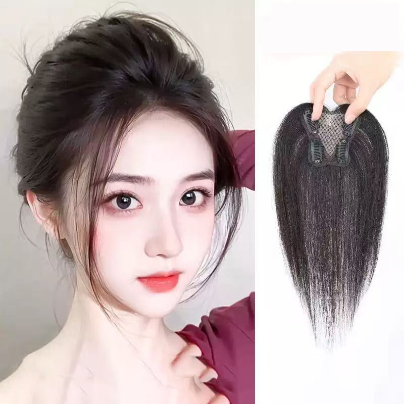 Seamless Clip In Hair Extensions Human Hair - Nefes Alabilen Üst Saç Onarıcı İnsan