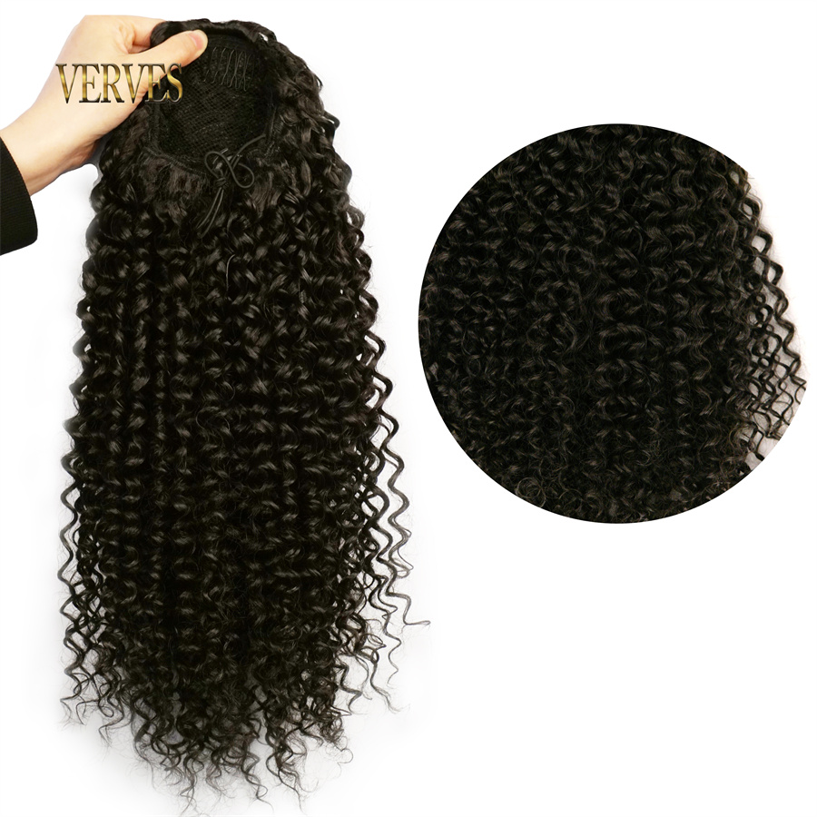 VERVES sentetik İpli puf Ponyt - Drawstring Afro Curly Puff Ponytail incelemesi ve fiyatı