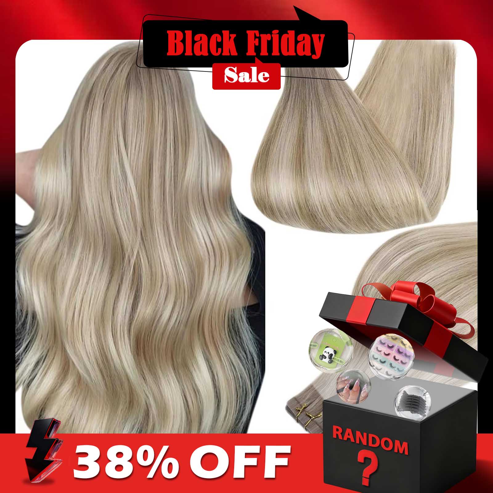 İnsan Saç Uzantılarında Tam Pa - Invisible Tape In Extensions Real Hair incelemesi ve fiyatı