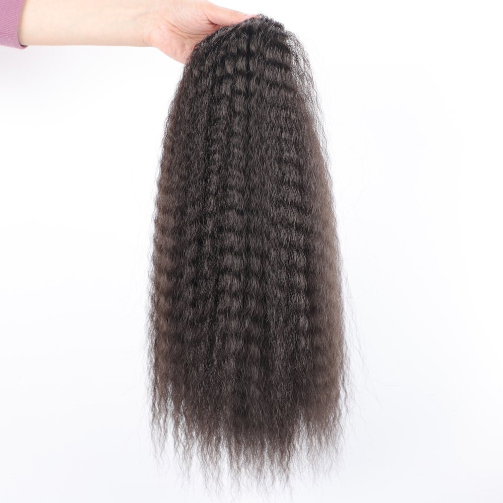 Sahte Sentetik İpli At Kuyruğu - Drawstring Afro Curly Puff Ponytail incelemesi ve fiyatı