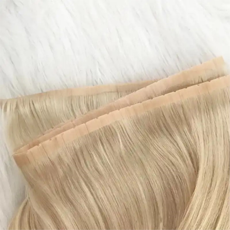 Görünmez PU atkı saç delik ins - Invisible Tape In Extensions Real Hair incelemesi ve fiyatı