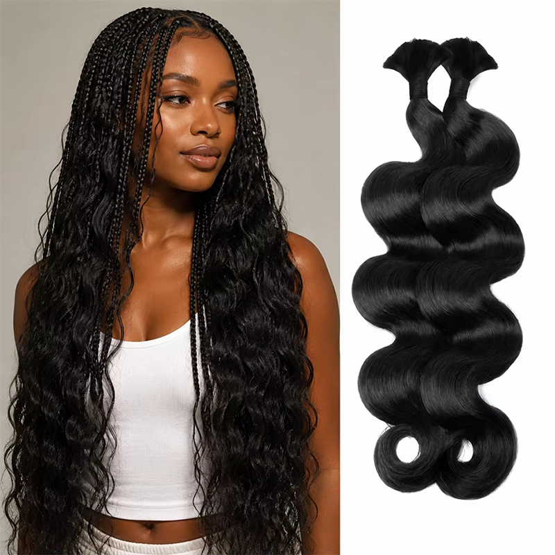 12A 12-30 İnç 1-5 Adet İnsan S - Water Wave Bulk Human Hair For Braiding incelemesi ve fiyatı