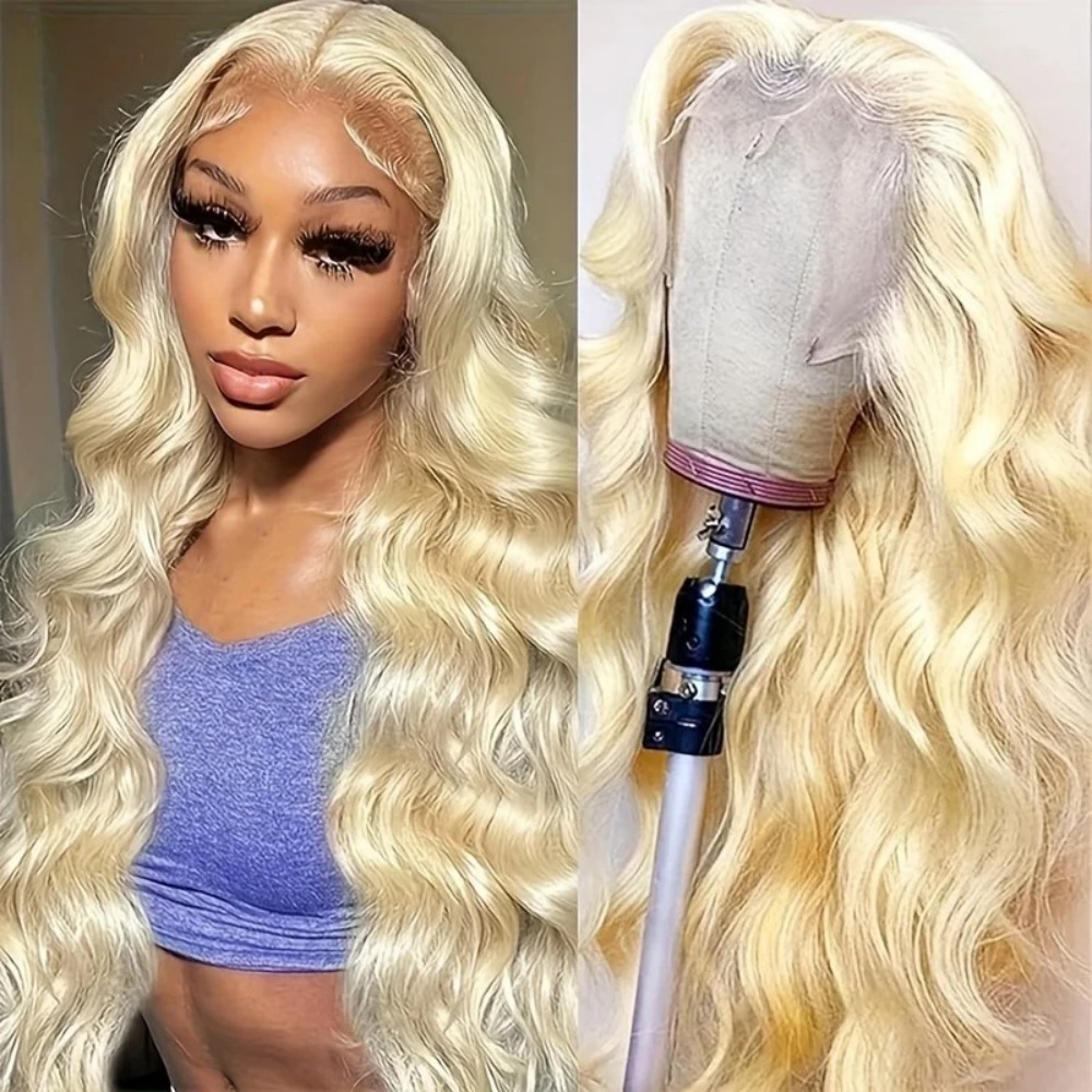 613 Sarı Renkli Dalgalı Gerçek - 613 Blonde Body Wave Lace Front Wig incelemesi ve fiyatı