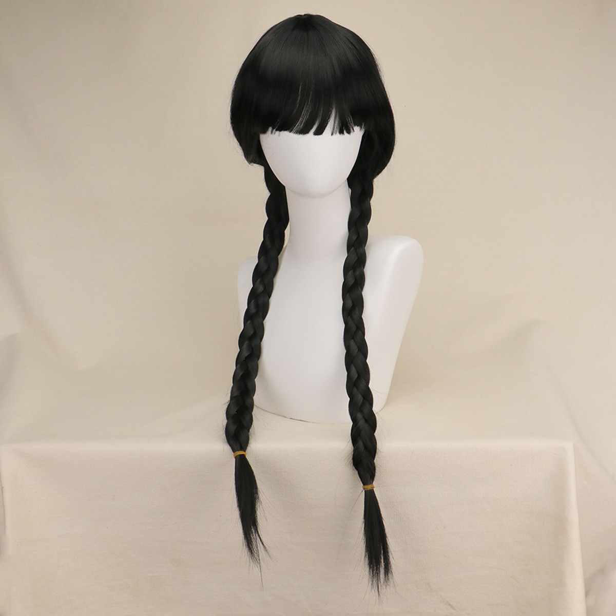 Uzun Gotik Cosplay Peruk Kadın - Synthetic Braided Wigs For Black Women incelemesi ve fiyatı