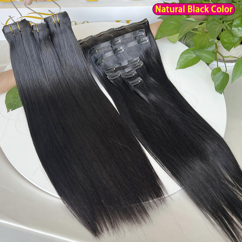7 Parça Görünmez Dikişsiz PU K - Seamless Clip In Hair Extensions Human Hair incelemesi ve fiyatı