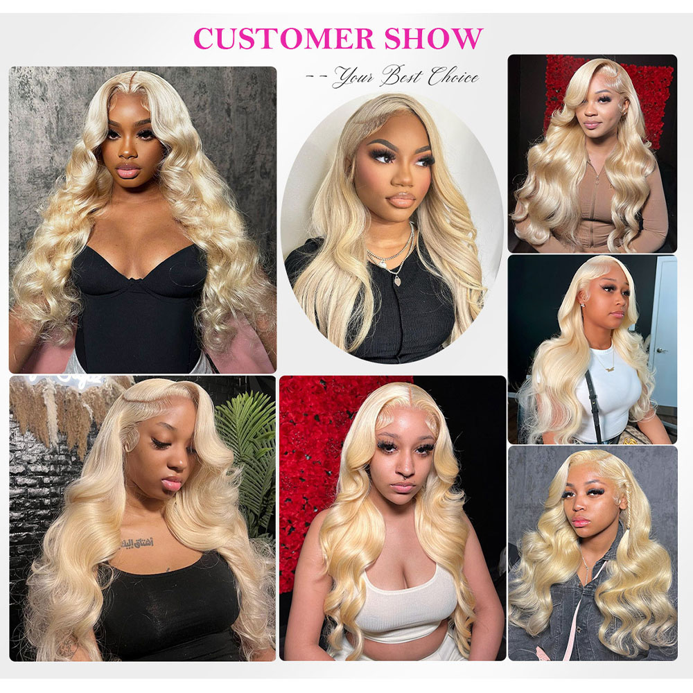 613 Sarı 13x6 13x4 HD Dantel Ö - 613 Blonde Body Wave Lace Front Wig incelemesi ve fiyatı