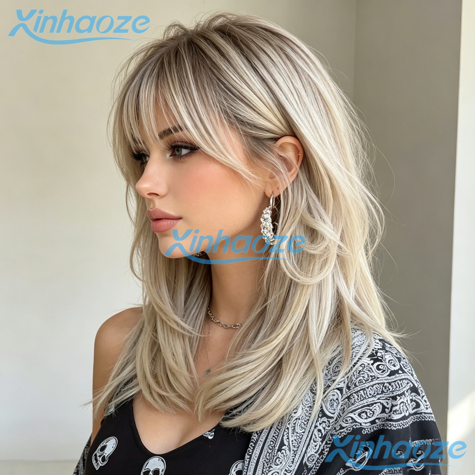 Perçemli, Önceden Yolunmuş, 13 - 613 Blonde Body Wave Lace Front Wig incelemesi ve fiyatı