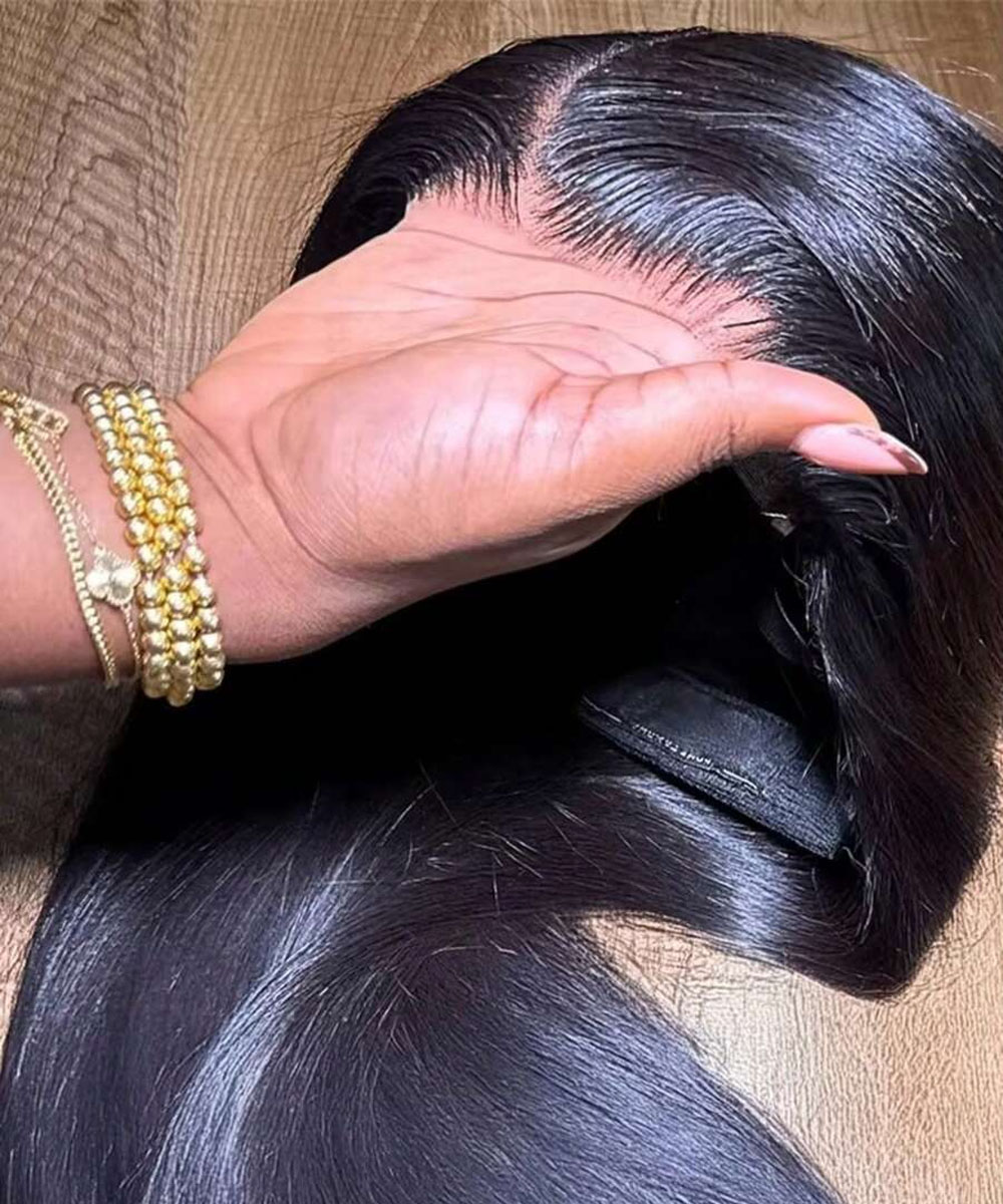 34 İnç Düz Saçlı, Önceden Yolu - Hd Lace Frontal Wig Human Hair Pre Plucked incelemesi ve fiyatı