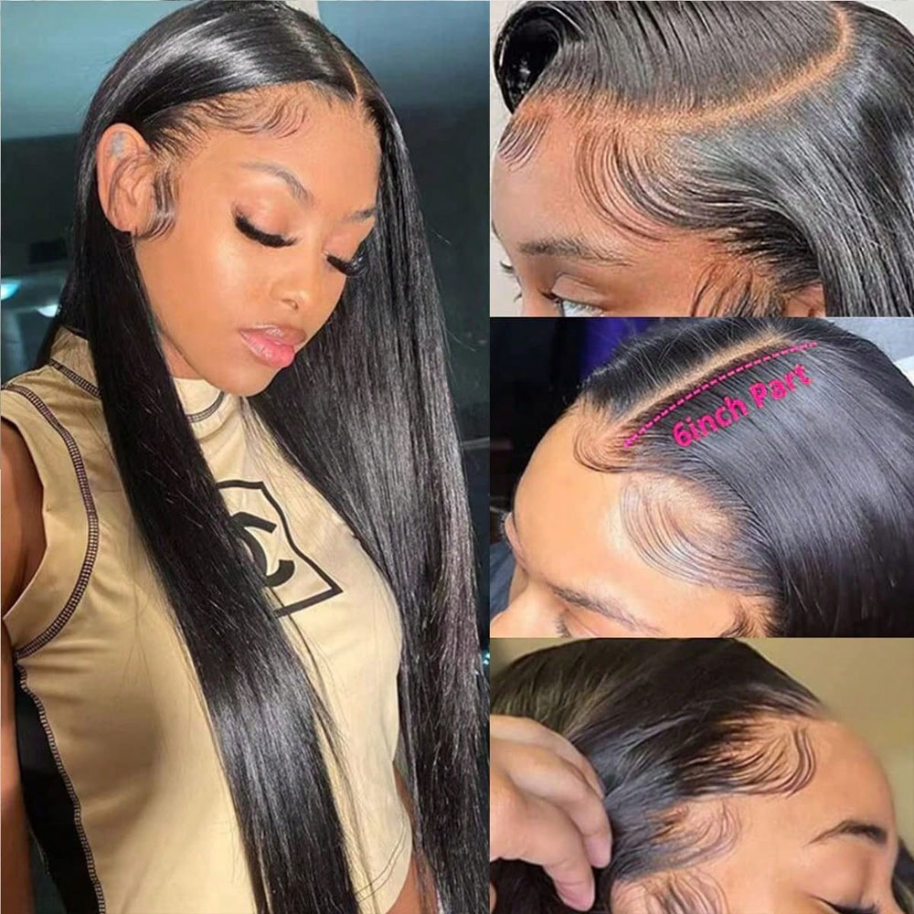 34 İnç Düz Saçlı, Önceden Yolu - Hd Lace Frontal Wig Human Hair Pre Plucked incelemesi ve fiyatı