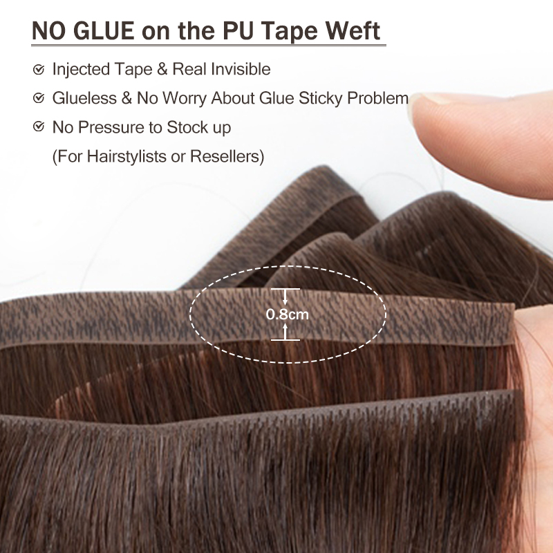 Görünmez Uzun Bant PU Atkı İns - Invisible Tape In Extensions Real Hair incelemesi ve fiyatı