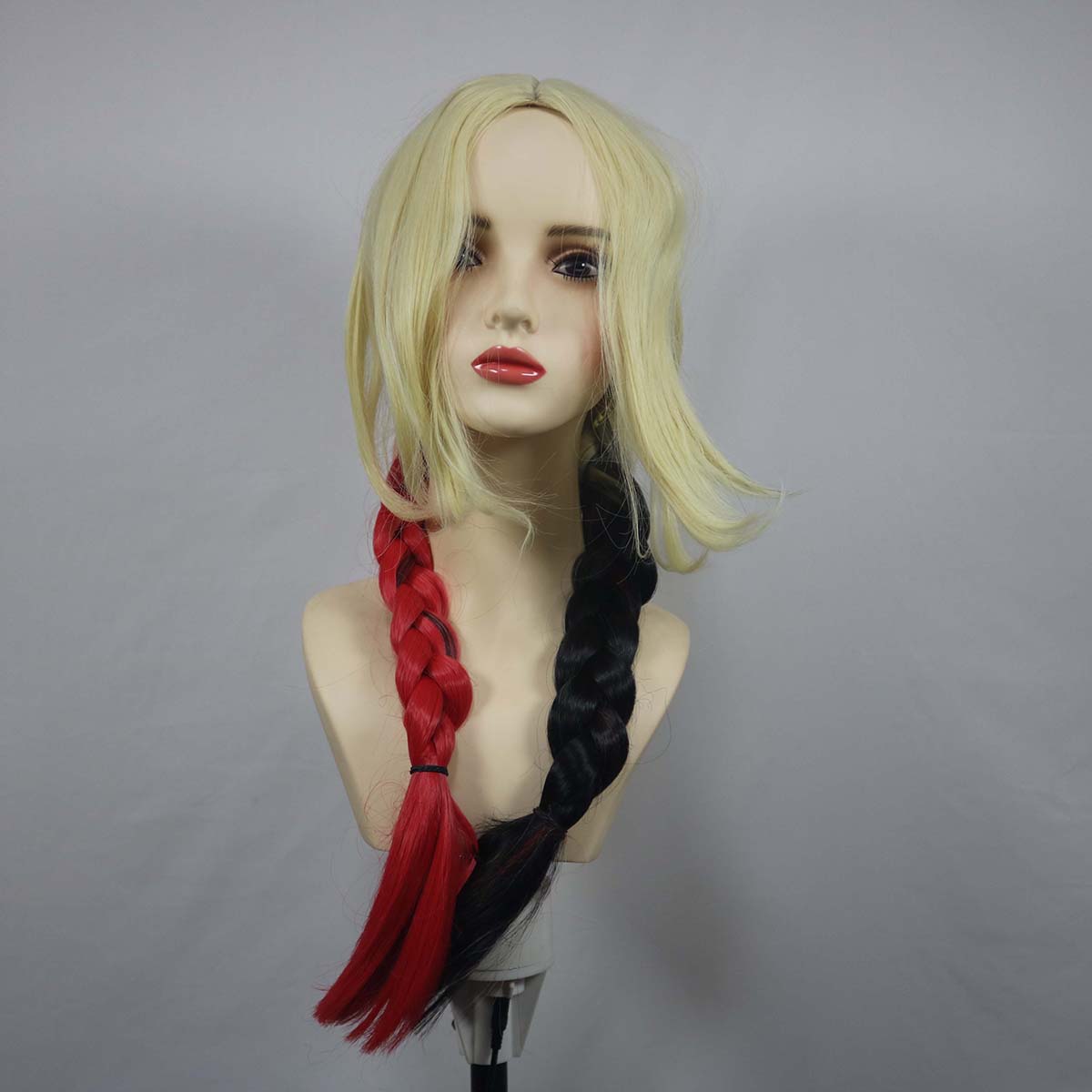 Kadınlar için Quinn Cosplay Pe - Synthetic Braided Wigs For Black Women incelemesi ve fiyatı