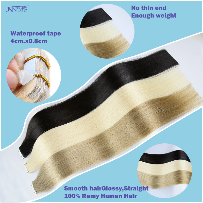 JSNME Bantlı Saç Uzatma 100% G - Invisible Tape In Extensions Real Hair incelemesi ve fiyatı