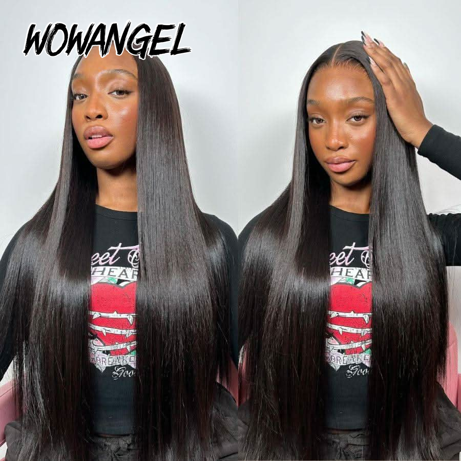 WOWANGEL Düz Sentetik Olmayan  - Human Hair Wigs incelemesi ve fiyatı