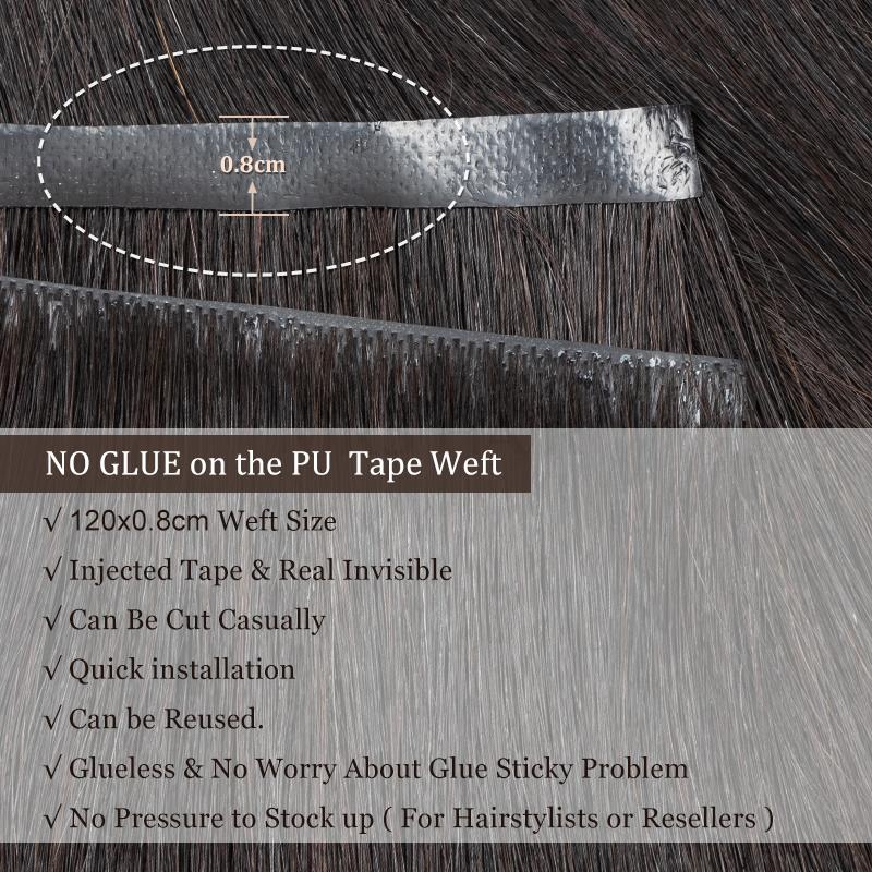 Görünmez Uzun Bant PU Atkı İns - Invisible Tape In Extensions Real Hair incelemesi ve fiyatı