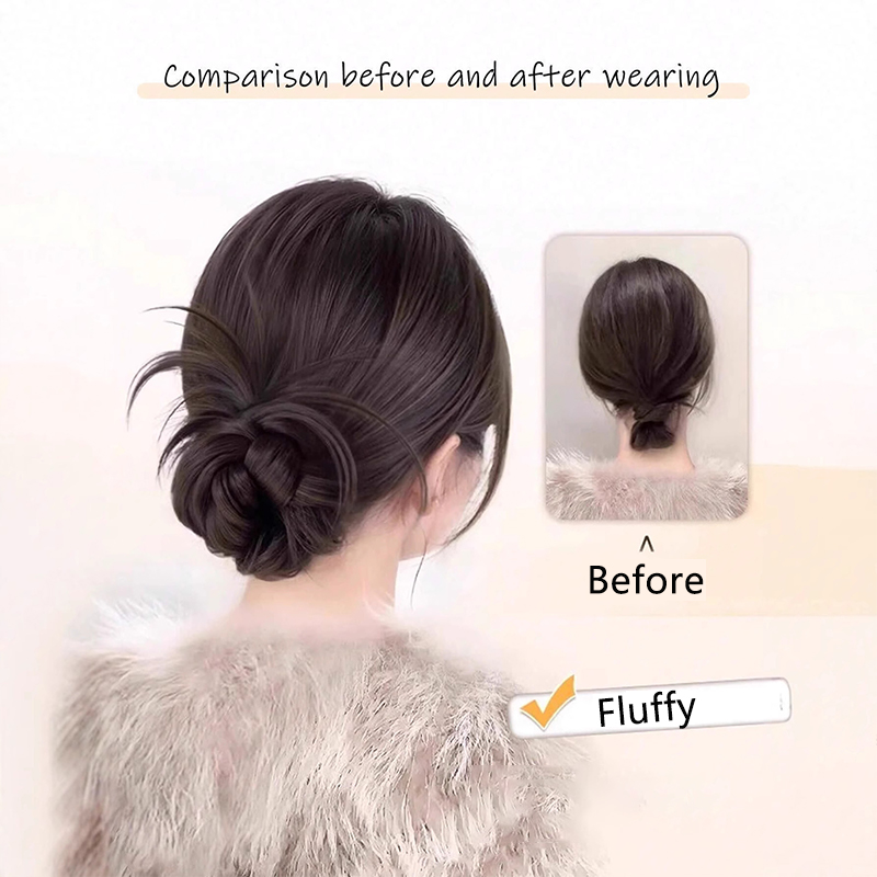 Kabarık Dikenli Dağınık Topuz  - Claw Clip Messy Bun Hair Piece incelemesi ve fiyatı