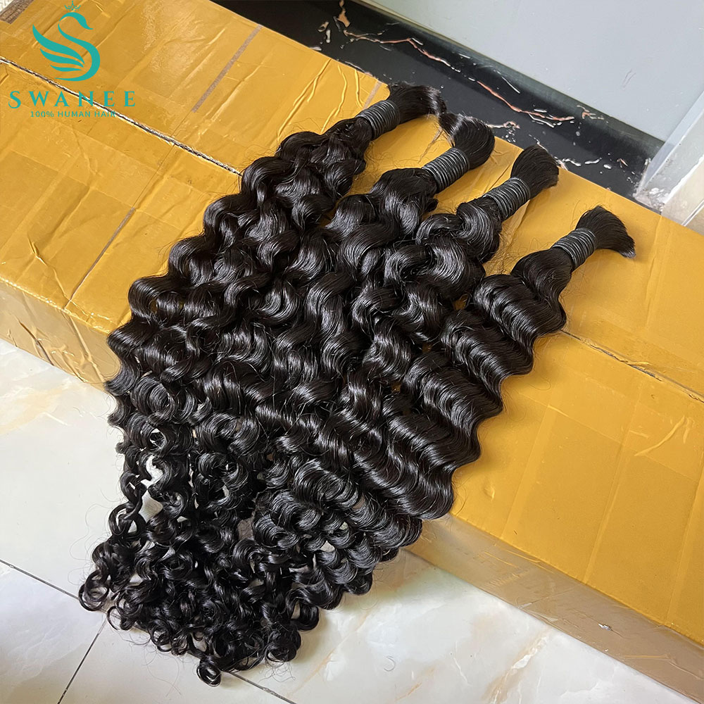 Su Dalgası %100 Gerçek Saç Boh - Water Wave Bulk Human Hair For Braiding incelemesi ve fiyatı