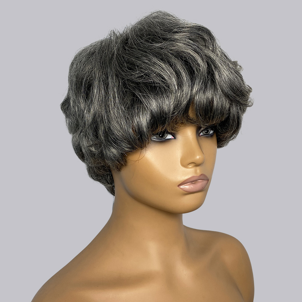 Peri Kesim İnsan Saçı Peruklar - Short Pixie Cut Wig Human Hair Cheap incelemesi ve fiyatı