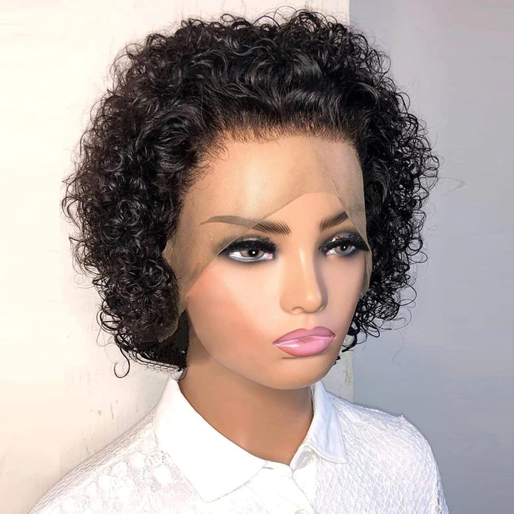 Pixie Kesim Peruklar 13x4 Pixi - Short Pixie Cut Wig Human Hair Cheap incelemesi ve fiyatı