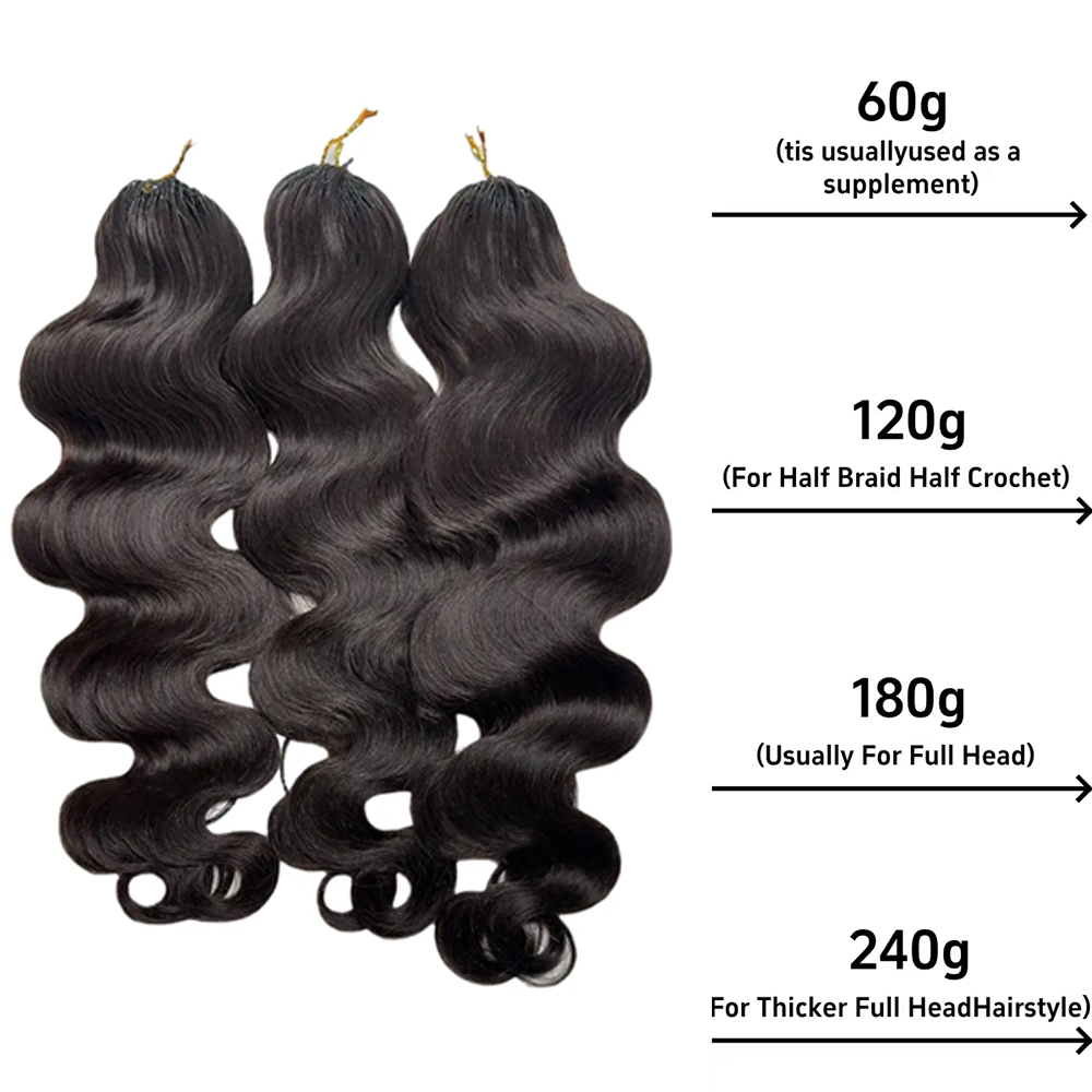 Düğümsüz Önceden Ayrılmış %100 - Water Wave Bulk Human Hair For Braiding incelemesi ve fiyatı