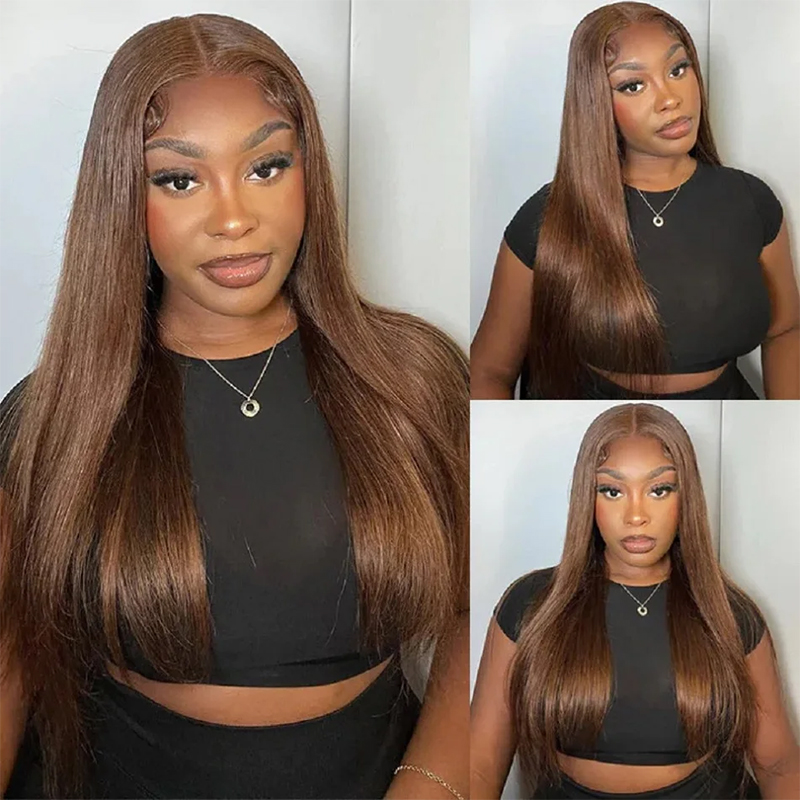 %220 Yoğunluklu 34 İnç Çikolat - Lace Front Wigs incelemesi ve fiyatı