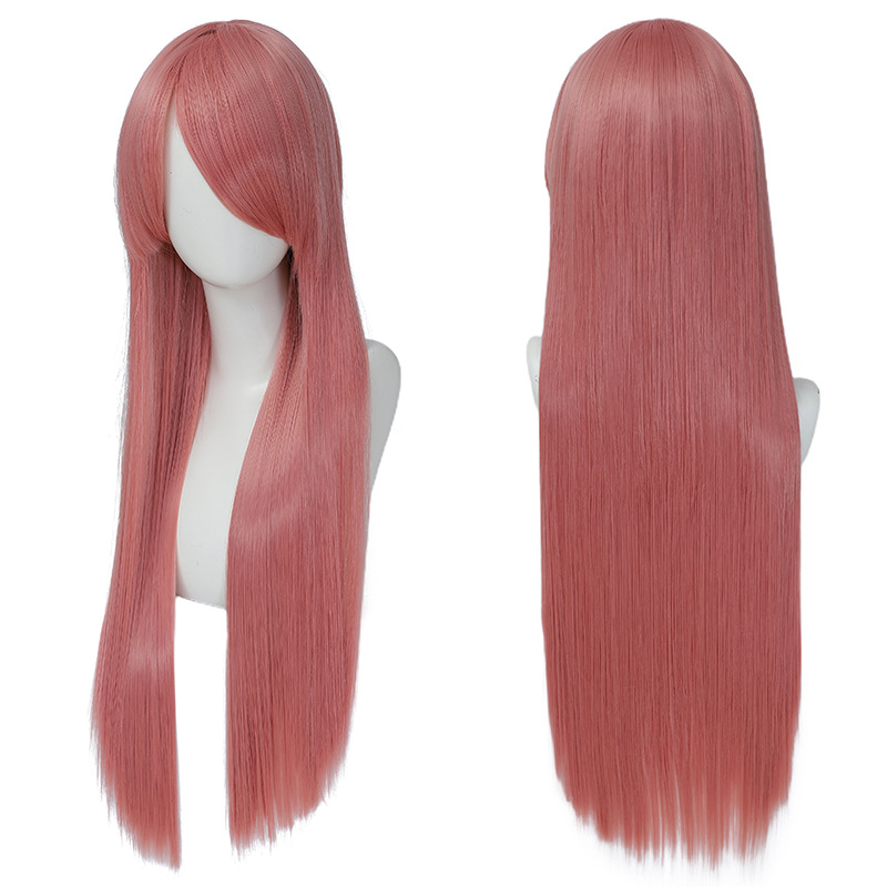 Renkli Uzun Düz Sentetik Saç B - Synthetic Braided Wigs For Black Women incelemesi ve fiyatı