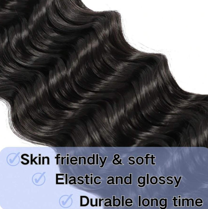 Örgü için atkı olmayan insan s - Water Wave Bulk Human Hair For Braiding incelemesi ve fiyatı