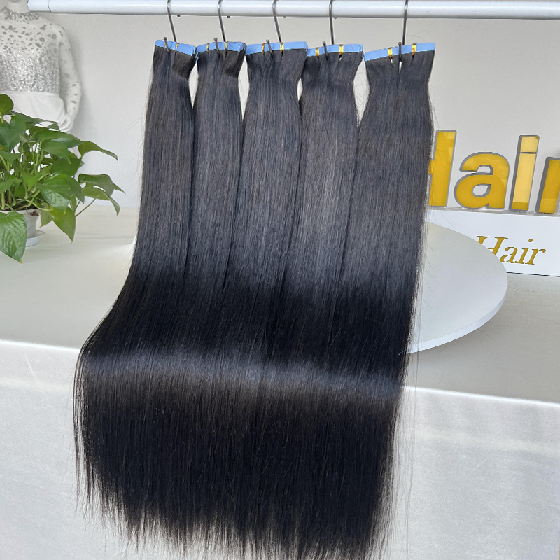 Düz Bantlı Saç Uzatmaları %100 - Invisible Tape In Extensions Real Hair incelemesi ve fiyatı
