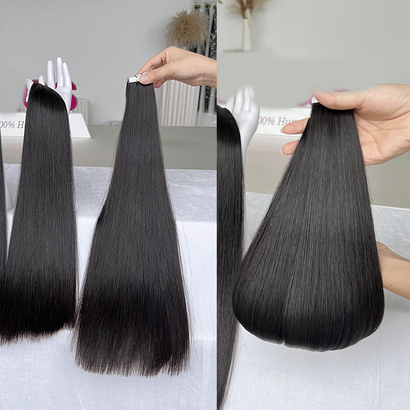 Düz Bantlı Saç Uzatmaları %100 - Invisible Tape In Extensions Real Hair incelemesi ve fiyatı